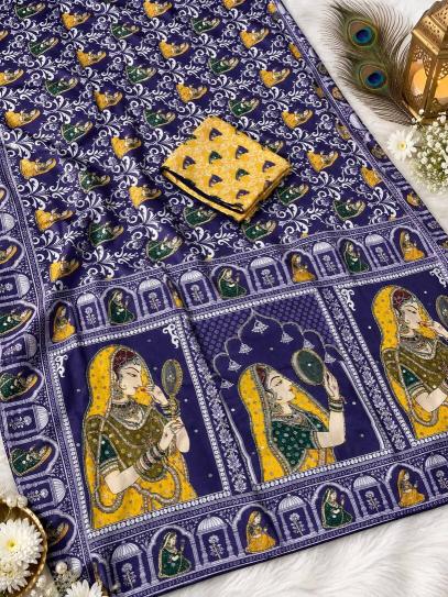 Vinayak karwachouth special saree ladies wholesale